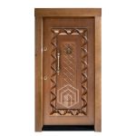 درب ضد سرقت کلاسیک برند ژیوان درب با طراحی شیک و ایمنی بالا