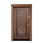 درب ضد سرقت CNC ژیوان درب با طراحی شیک، مقاوم در برابر ضربه و نفوذ، مناسب برای ساختمان‌های مسکونی و تجاری