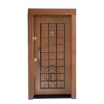 درب ضد سرقت CNC ژیوان درب با طراحی شیک، مقاوم در برابر ضربه و نفوذ، مناسب برای ساختمان‌های مسکونی و تجاری